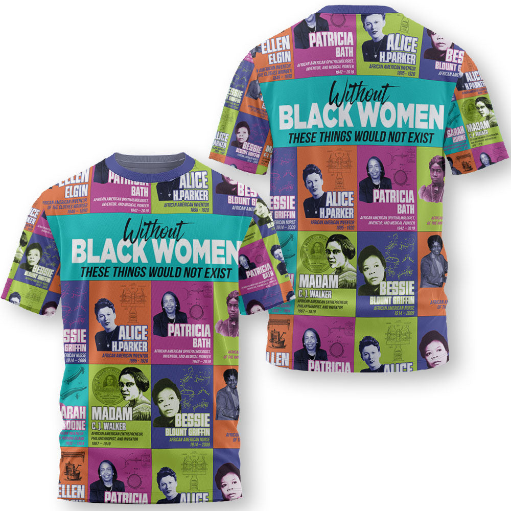 Black Woman T Shirt