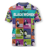 Black Woman T Shirt