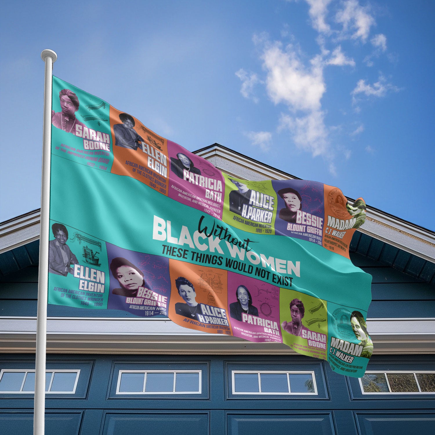 Black Women Flag