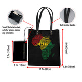 Freedom Rises Leather Ordinary Tote Bag