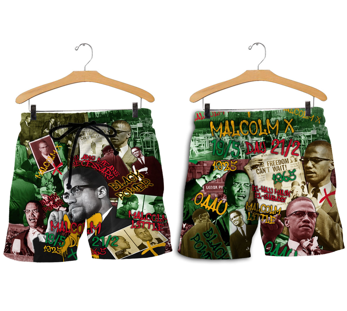 Malcolm X Men Shorts