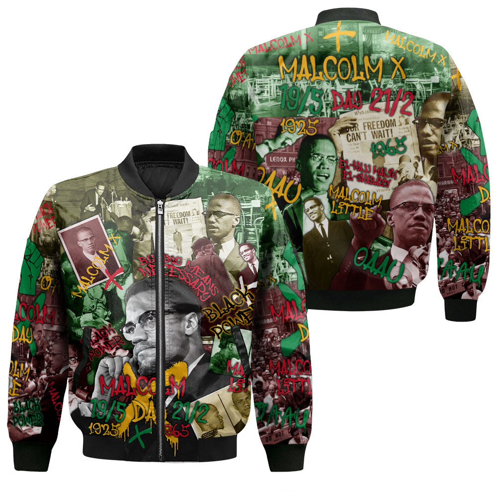 Malcolm X Bomber Jacket