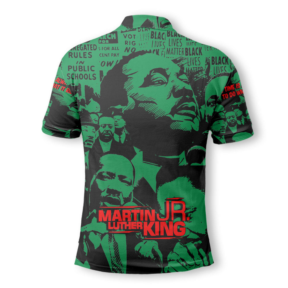 Martin Luther King Infinite Polo Shirt