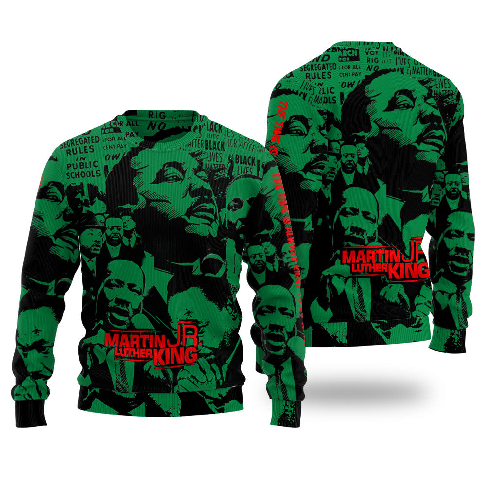 Martin Luther King Infinite Ugly Sweater