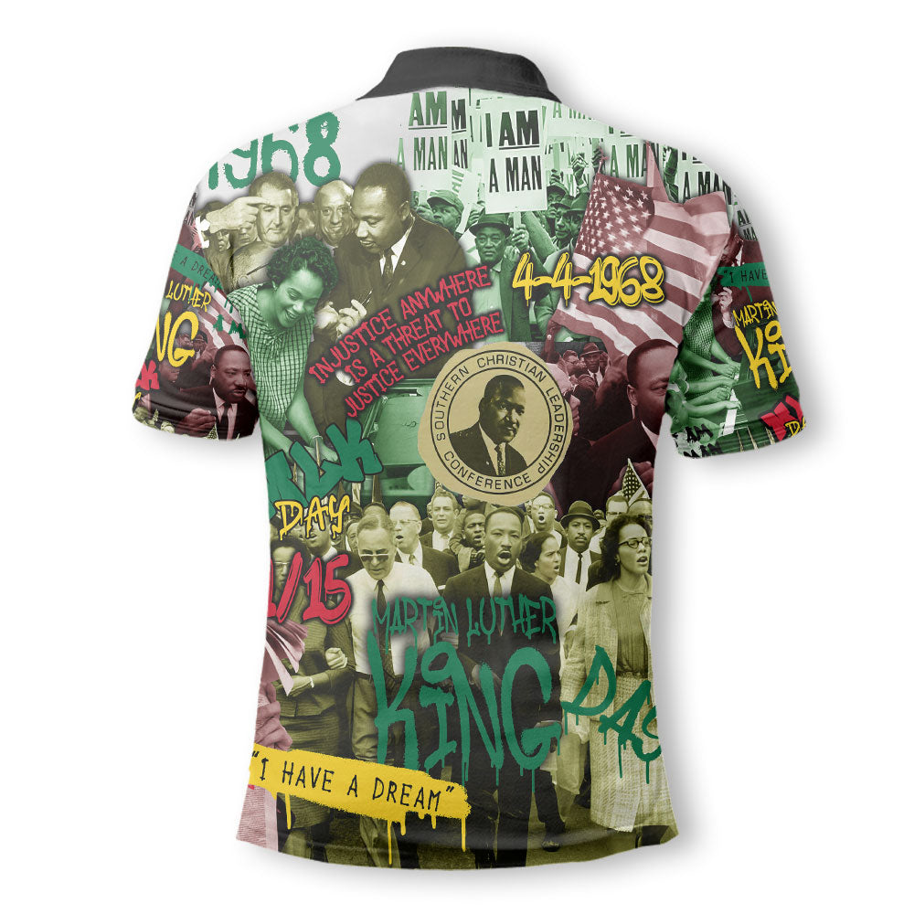 Martin luther king Polo Shirt