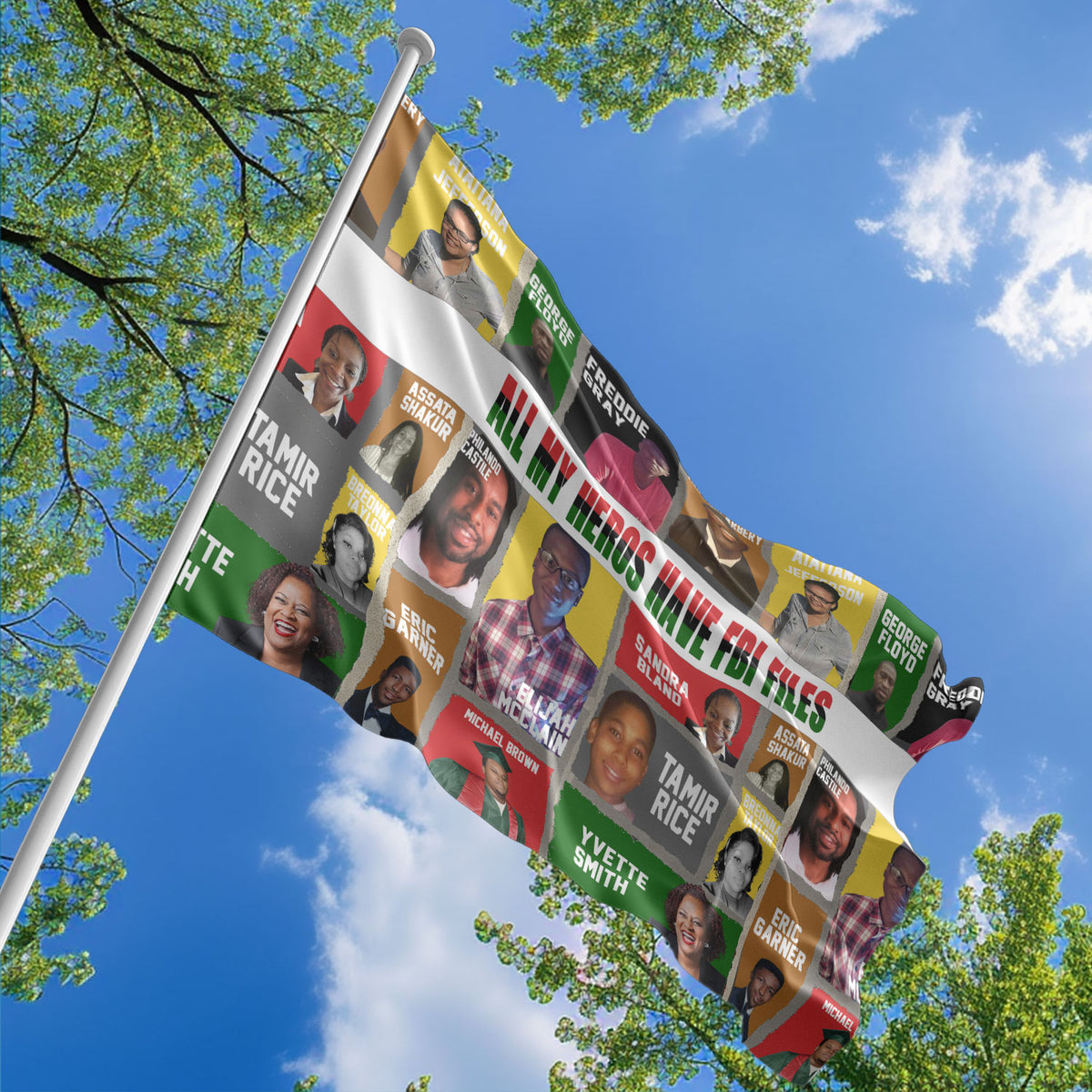 All My Heroes Flag
