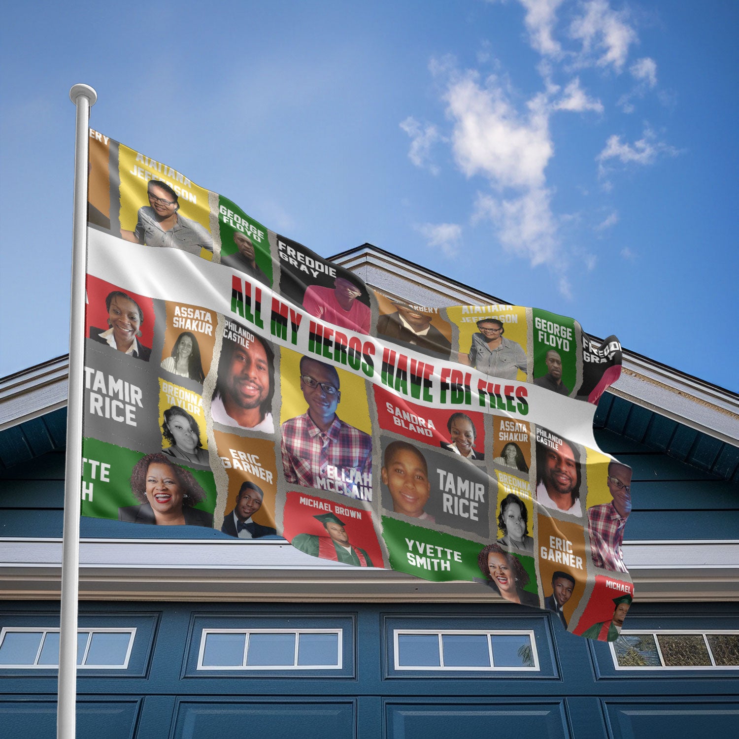 All My Heroes Flag