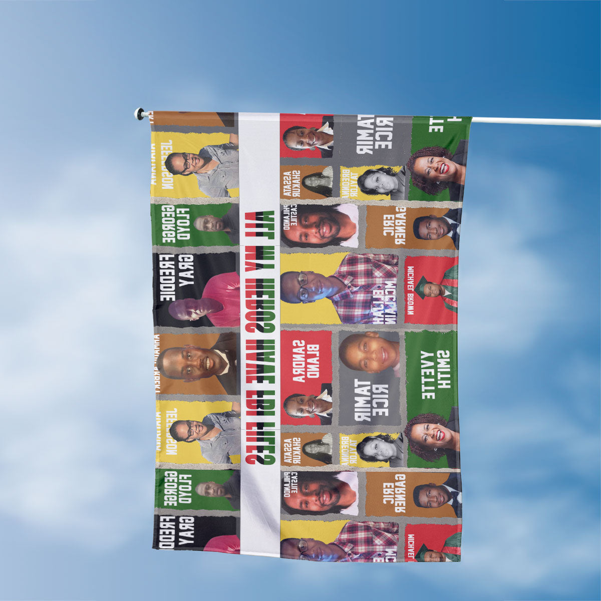 All My Heroes Flag
