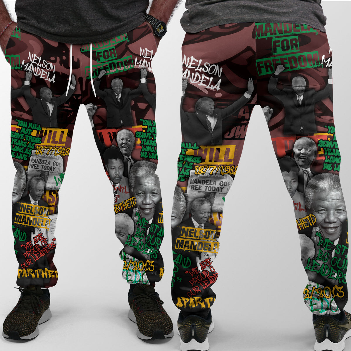 Nelson Mandela Jogger Pants