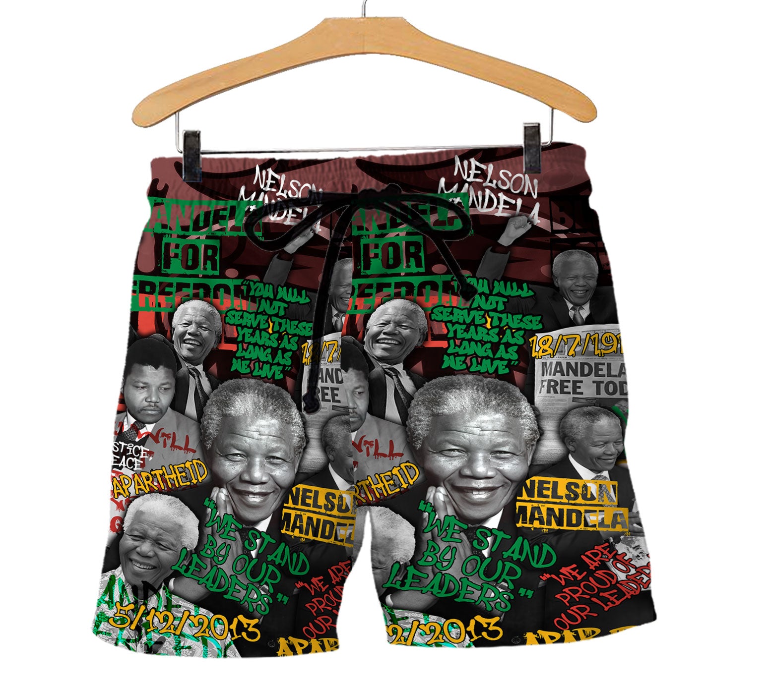 Nelson Mandela Men Shorts