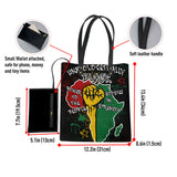 Power In Our Roots Leather Ordinary Tote Bag
