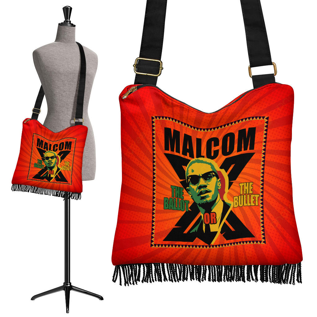The Ballot Or The Bullet Boho Handbag