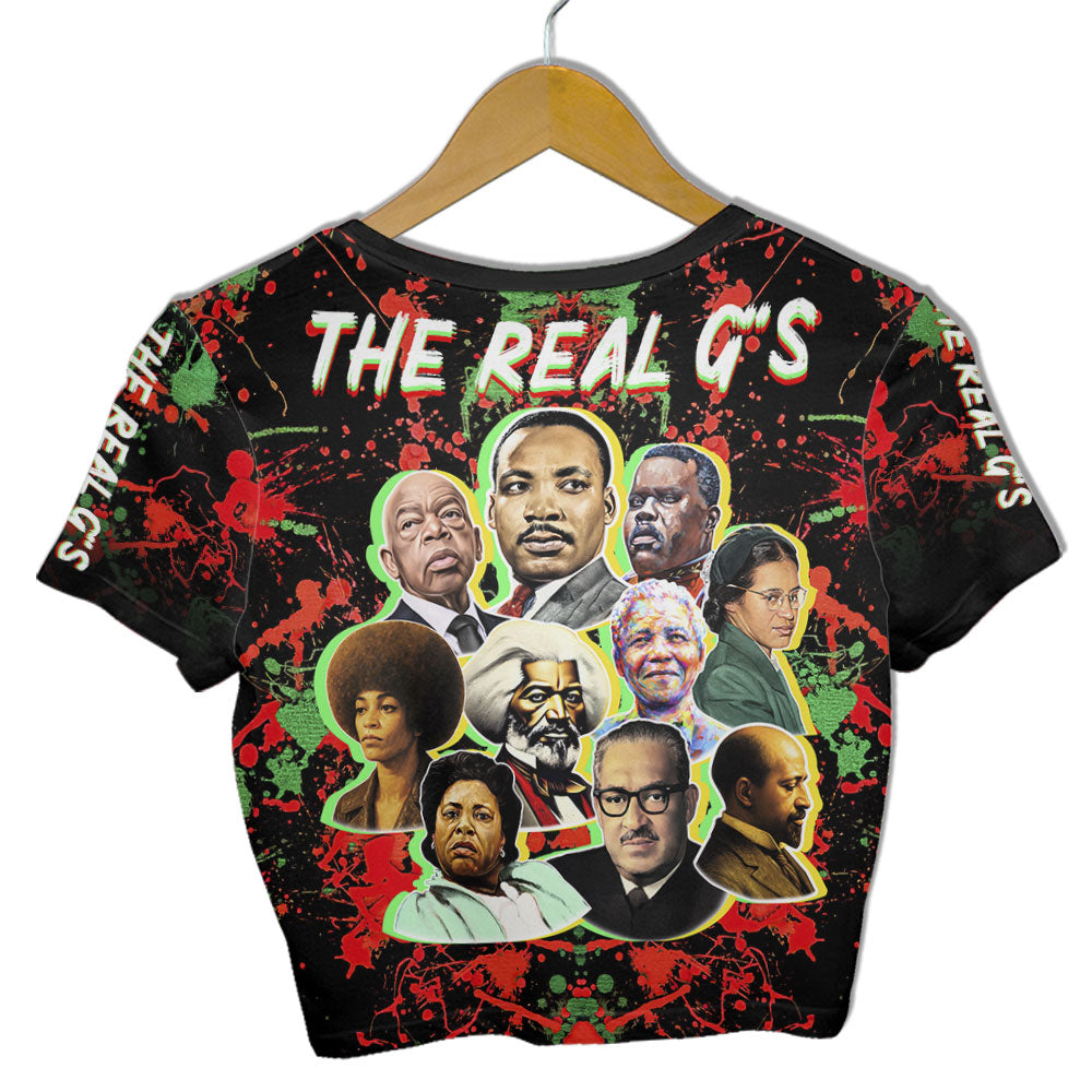 The Real G's Croptop T Shirt