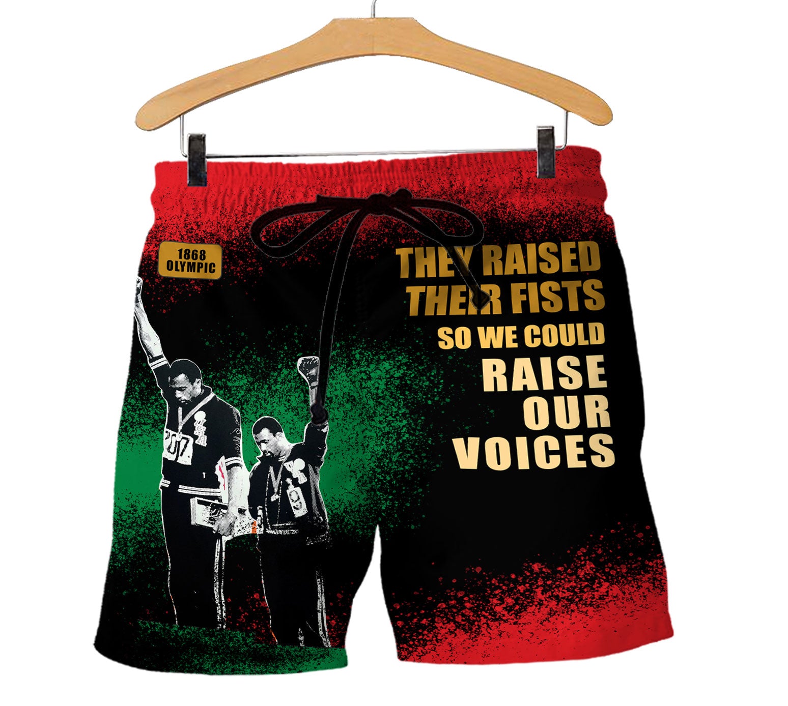 They Raised Their Fists Men Shorts