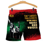 They Raised Their Fists Men Shorts